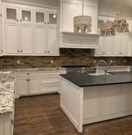 Tortora Marble Slab Shower, Statuary White Walls/Flooring - Dallas Remodelers