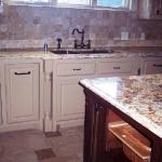 Golden Persia Granite with Ogee Edge